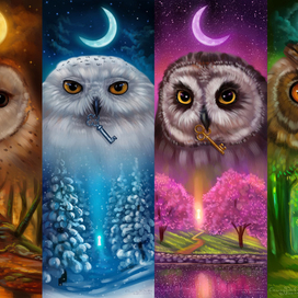 Совы времена года