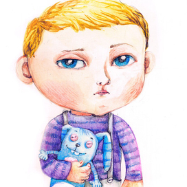 грустный мальчик