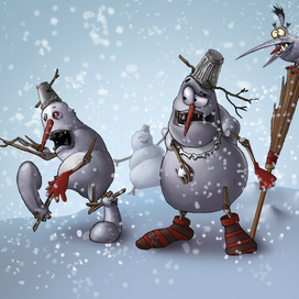 Wicked snowmen