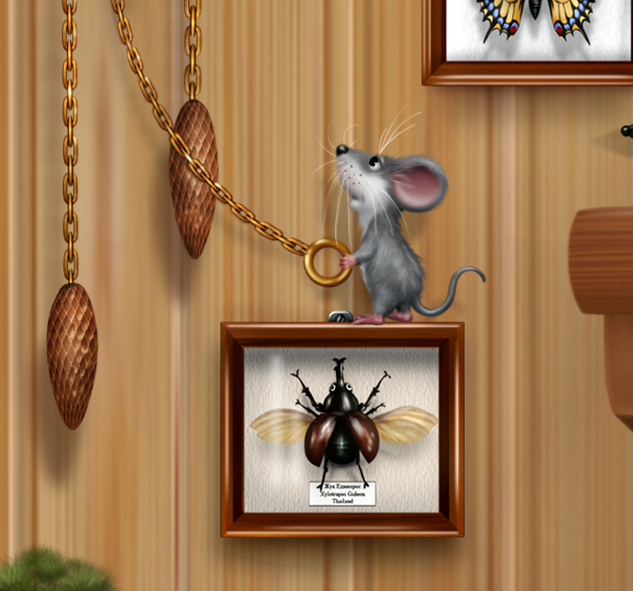 "У камина-3" (детализация) :)