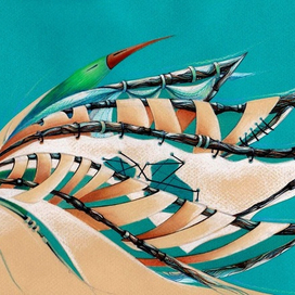 Ты сильная птица,но мне тебя жаль