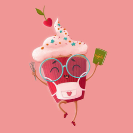 Капкейк мисс Вишенка