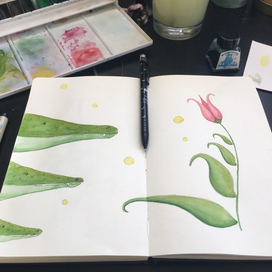 Крокодилы и цветы одинаково зеленые