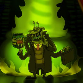 Дьявольсконгениалкогольный коктейль