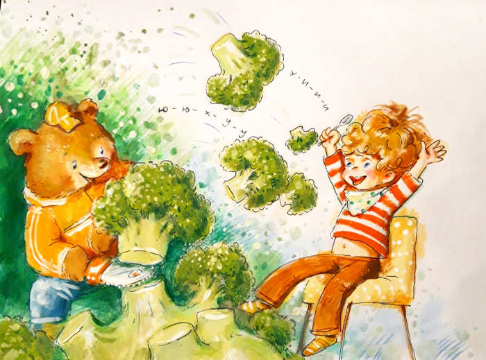 Брокколи - маленькие деревья