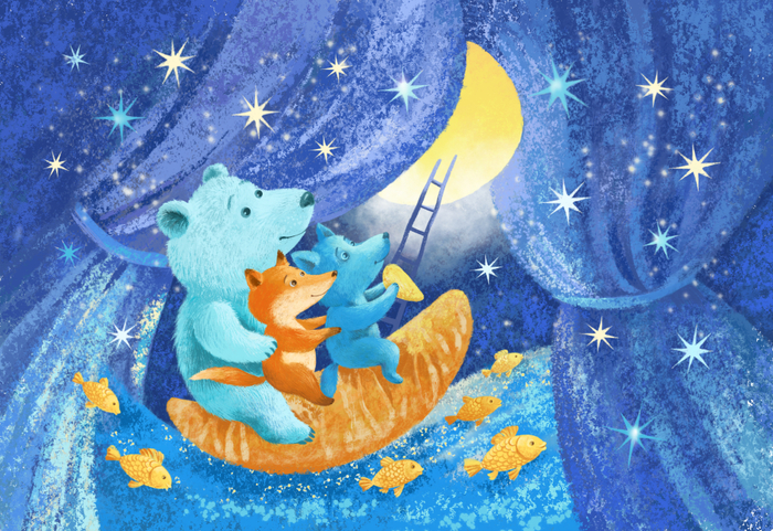 Открытка к стихам О. Сусоровой "Половинка"