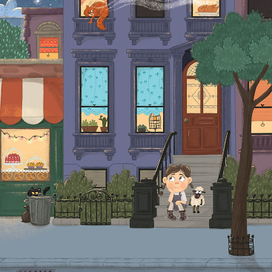 Иллюстрации к книге "Мими ищет сон"