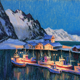 Сумерки. Норвежская бухта