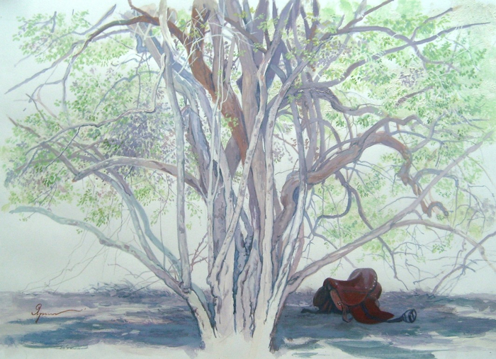 Натюрвив с седлом