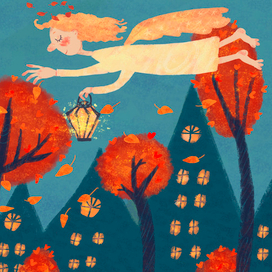 осенний ангел