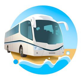 Автобус вектор