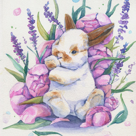 Весенние кролики