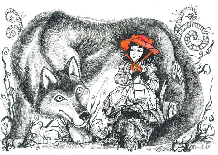 Красная шапочка.