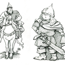 Богатыри)). (Алеников. Богатырская история)