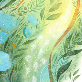 В путь (К сказке "Лён")