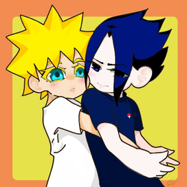 Naruto and Sasuke 