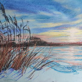 Студеный день на озере