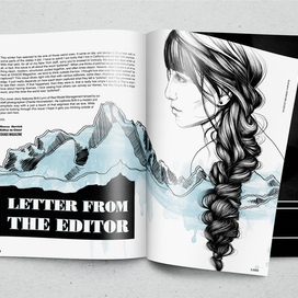 Иллюстрация в CHAOS Magazine, Vol.21