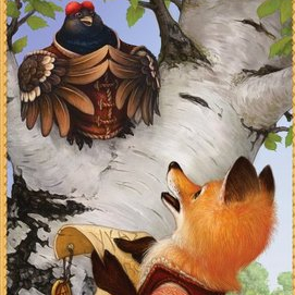 лиса и тетерев