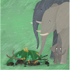 Суперзверята. Слоновьи похороны