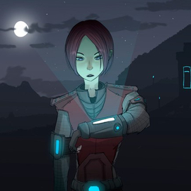 Девушка в чужой планете