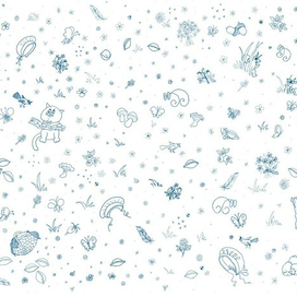 Форзац к "Красной шапочке"