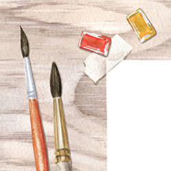 Стол художника