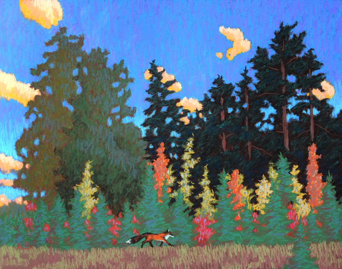 На лесной опушке