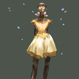 Маленькая танцовщица четырнадцати лет