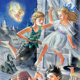 Дети учатся летать 