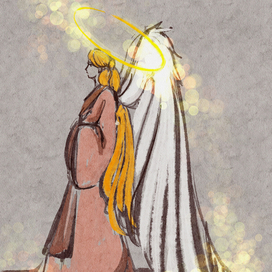 Диптих "Ангел и Последователь"