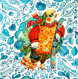 "Зима - время доставать лыжи"