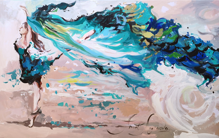 Бирюзовая балерина