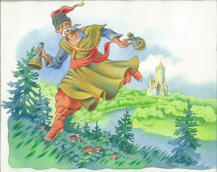 иллюстрация /Летучий корабль/ 2002г