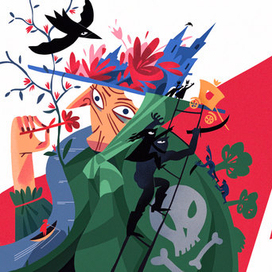 СНЕЖНАЯ КОРОЛЕВА в стиле Пабло Пикассо