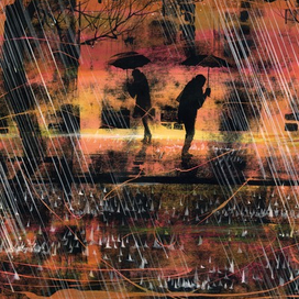 Весенний ливень  