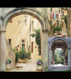 Иллюстрация для росписи  стены