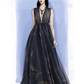 Эскиз одежды 