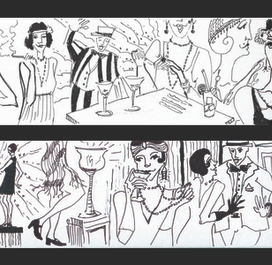 Эскиз росписи