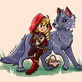 Красная Шапочка и Серый Волк