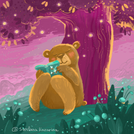 Малиновый закат