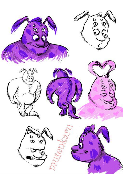 персонажи для Амедиа