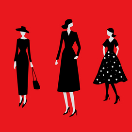 Иллюстрация Дамы