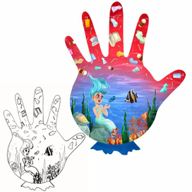 Русалочка и загрязнение воды