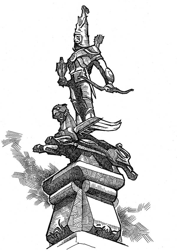 монумент в Алматы