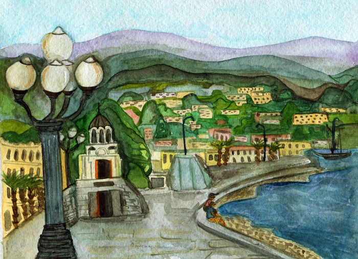 Открытка "Ялта"