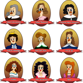 Портреты_вектор