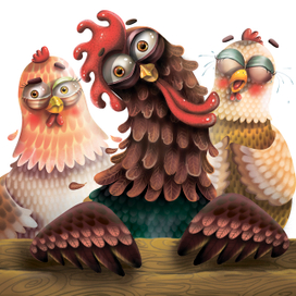 фрагмент иллюстрации для коробки