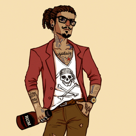 Капитан Джек Воробей — хипстер