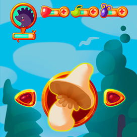 Гриб, игровой интерфейс